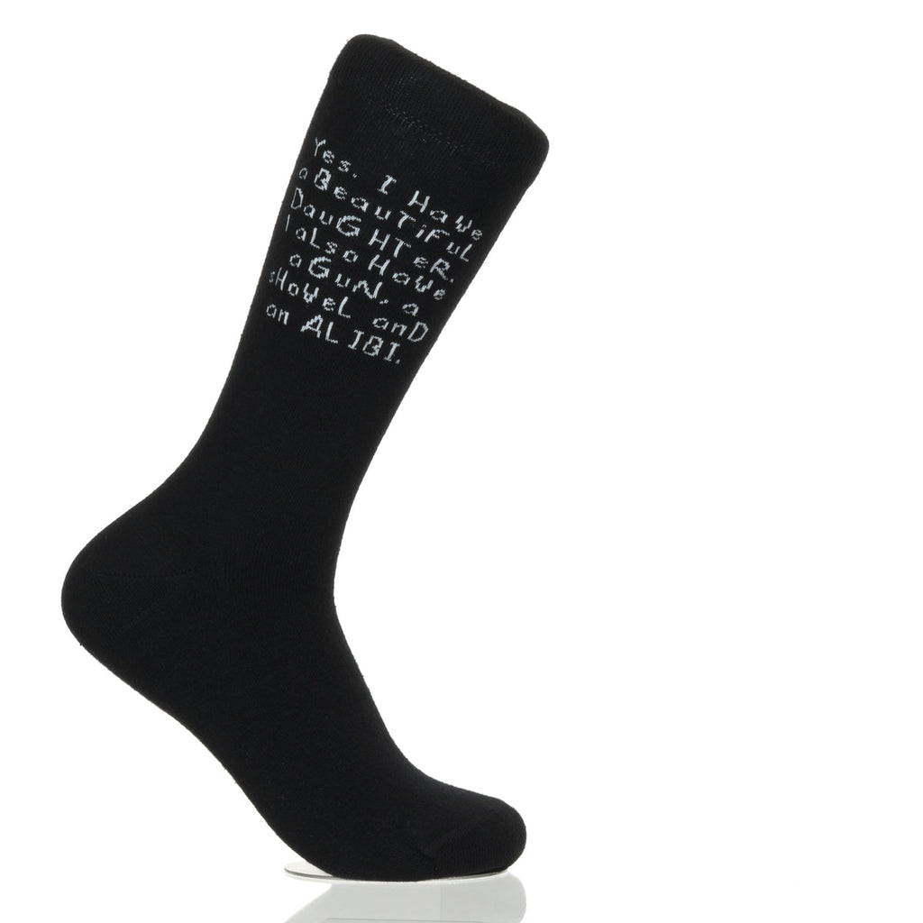 Yes Have Daughter Gun Shovel Alibi