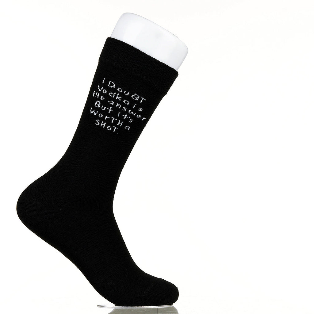 I Doubt Vodka Is The Answer