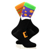 Halloween Mismatched Witch Socks